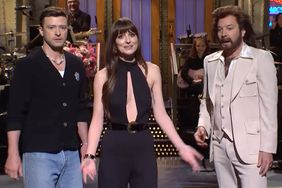 Dakota Johnson and Justin Timberlake Have a Social Network Reunion During Actress' Saturday Night Live Monologue
