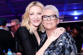 Cate Blanchett and Jamie Lee Curtis attend the Celebration Of The Independent Spirit Awards With Champagne Fleur De Miraval & Miraval RosÃ© on March 04, 2023 in Santa Monica, California