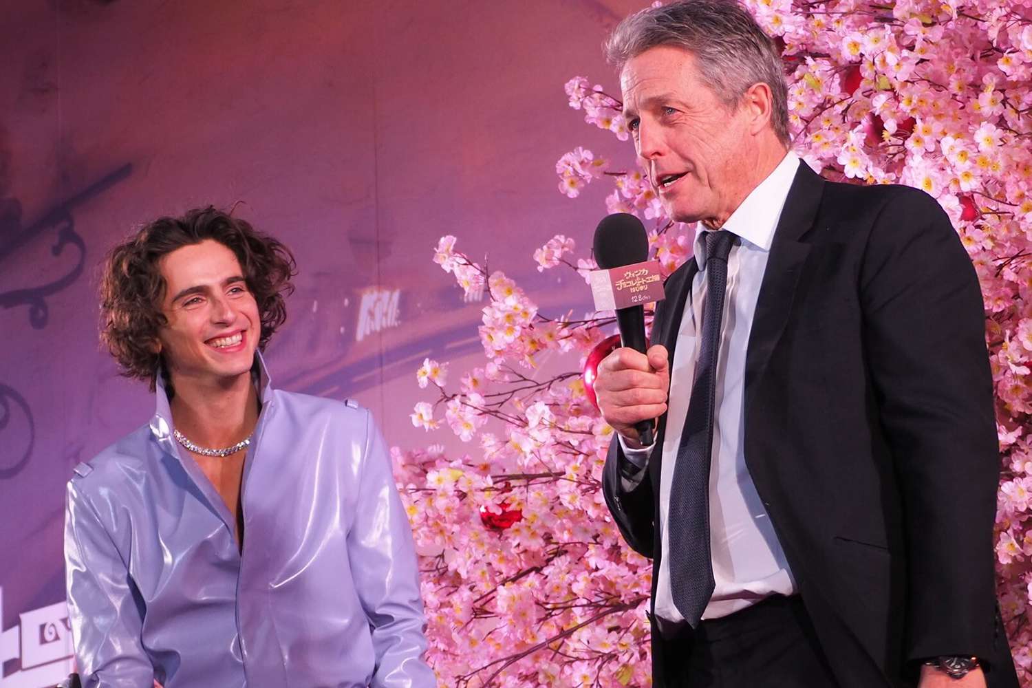 Timothee Chalamet attends the WONKA Tokyo premiere