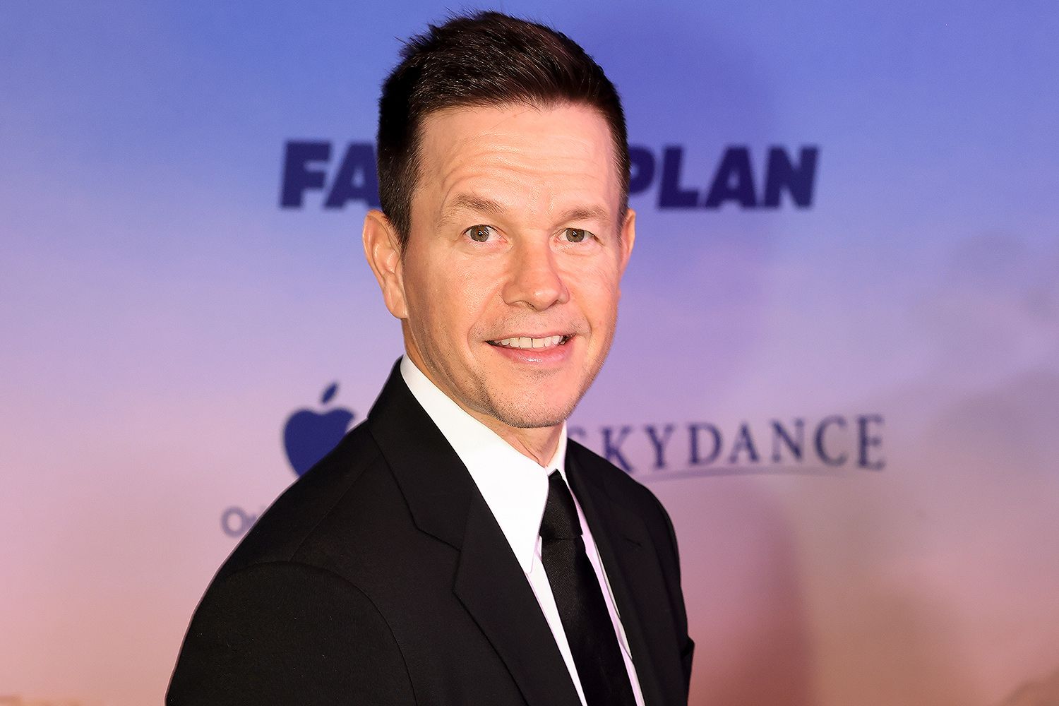 Mark Wahlberg at the world premiere of "The Family Plan"