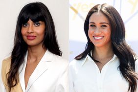 Jameela Jamil and Meghan Markle