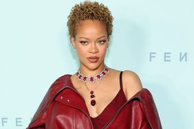 Rihanna attends the Rihanna x Fenty Hair Los Angeles Launch Party at Nya Studios on June 10, 2024