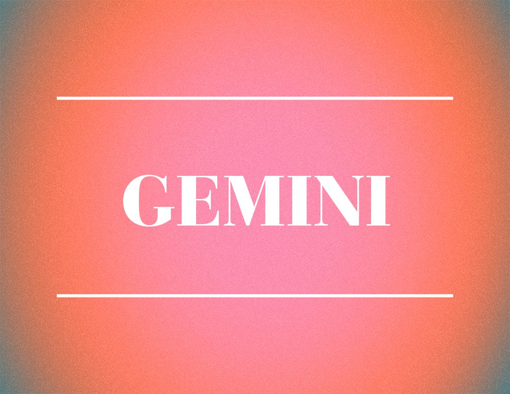 gemini zodiac sign design