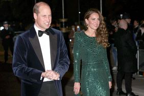 LONDON, ENGLAND - NOVEMBER 18: Prince William, Duke of Cambridge and Catherine, Duchess of Cambridge attend the Royal Variety Performance at the Royal Albert Hall on November 18, 2021 in London, England. (Photo by Chris Jackson/Getty Images)