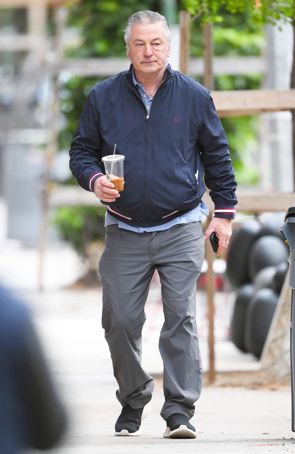 Alec Baldwin in New York City in April