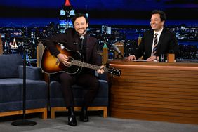 THE TONIGHT SHOW STARRING JIMMY FALLON -- Episode 1991 -- Pictured: (l-r) Actor Joseph Gordon-Levitt during an interview with host Jimmy Fallon on Wednesday, June 19, 202