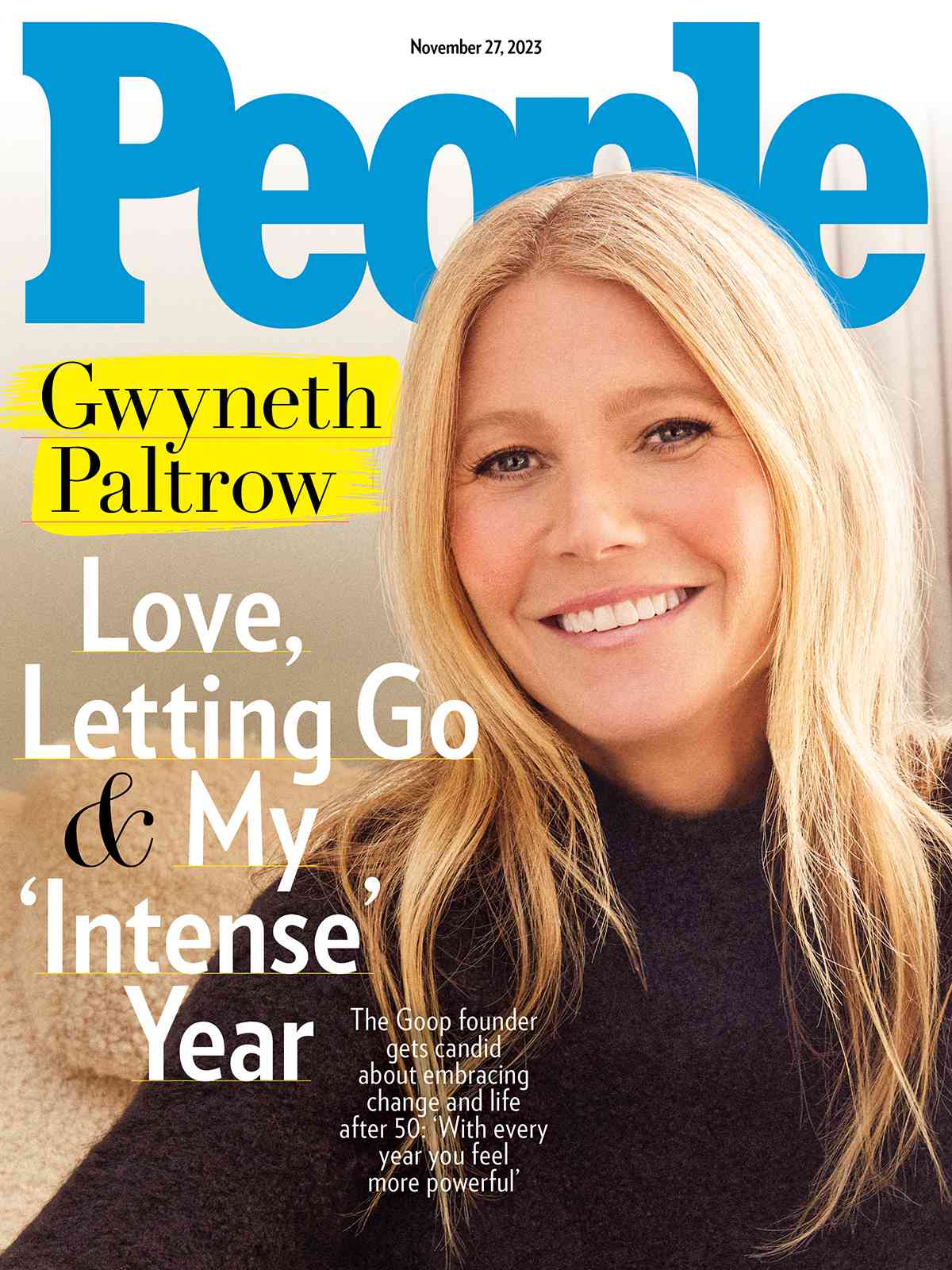 Gwyneth Paltrow PEOPLE cover