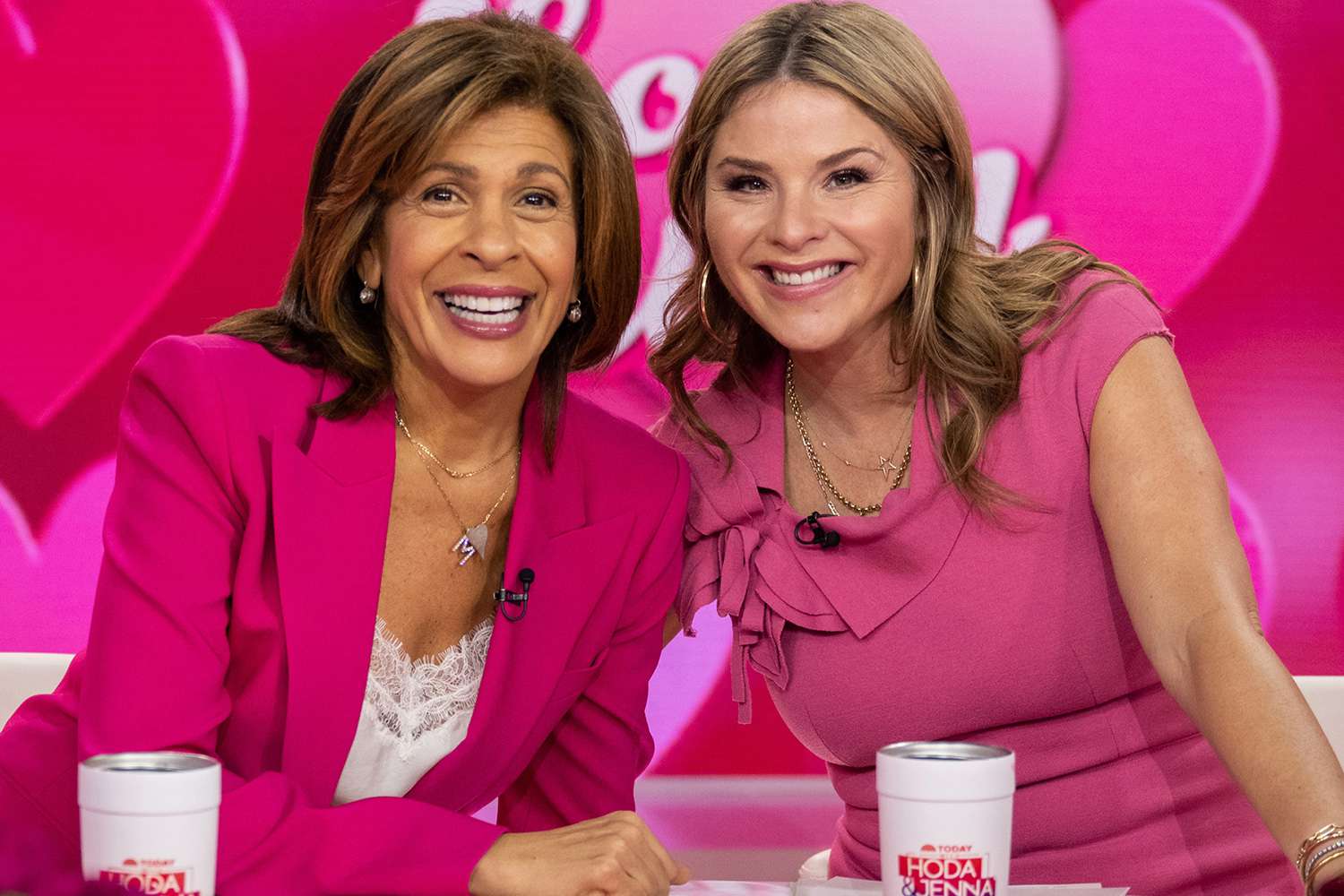 Hoda Kotb and Jenna Bush