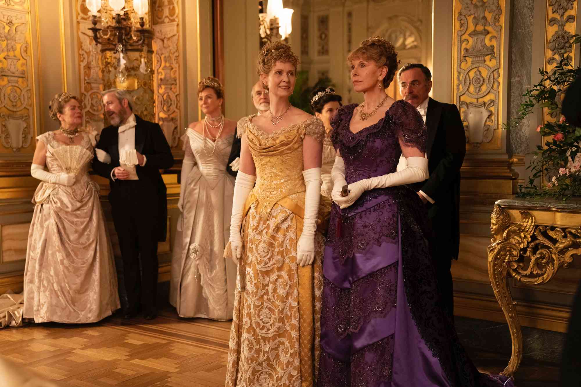 Cynthia Nixon and Christine Baranski in 'The Gilded Age'.