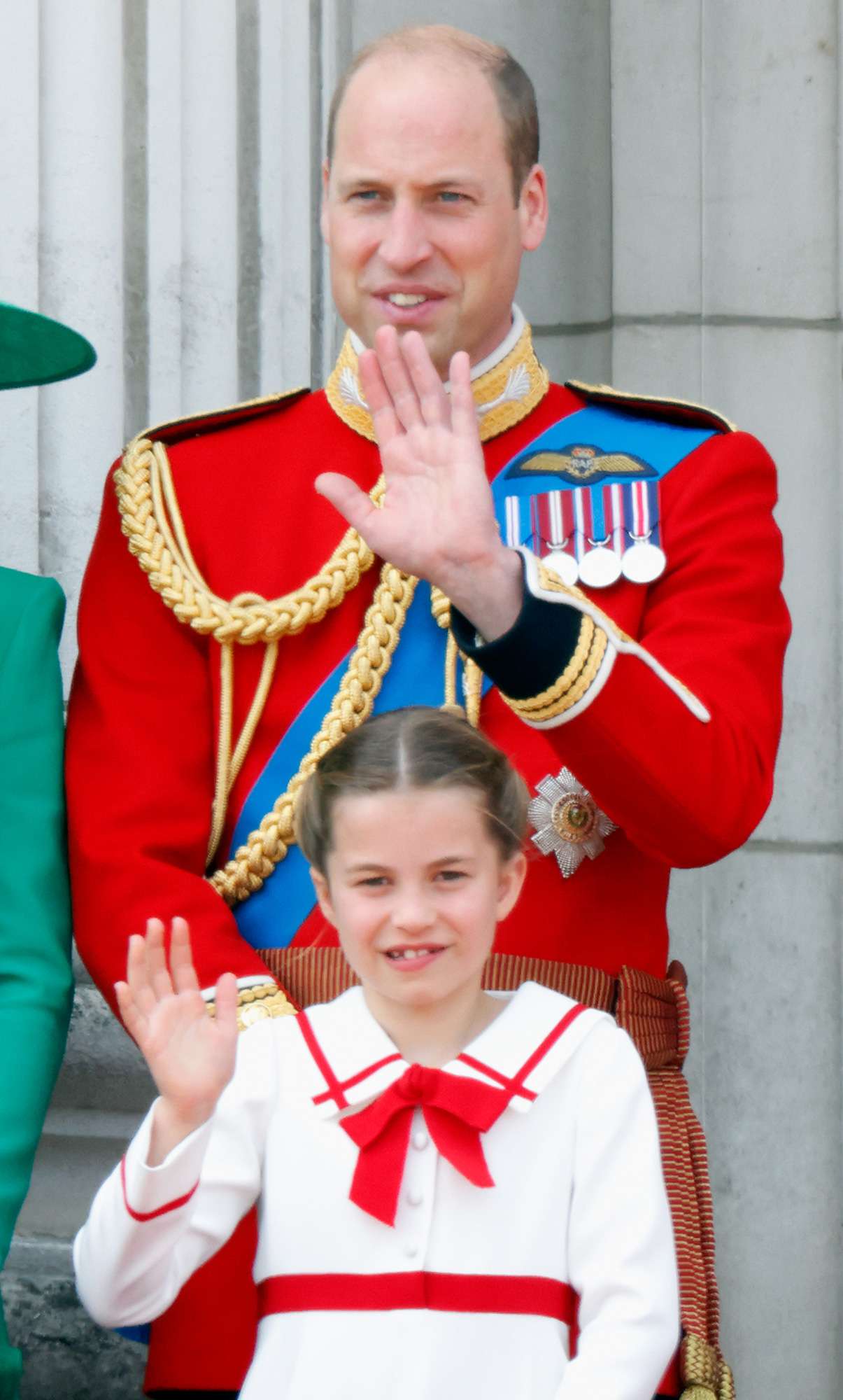 Prince William, Prince of Wales and Princess Charlotte of Wales