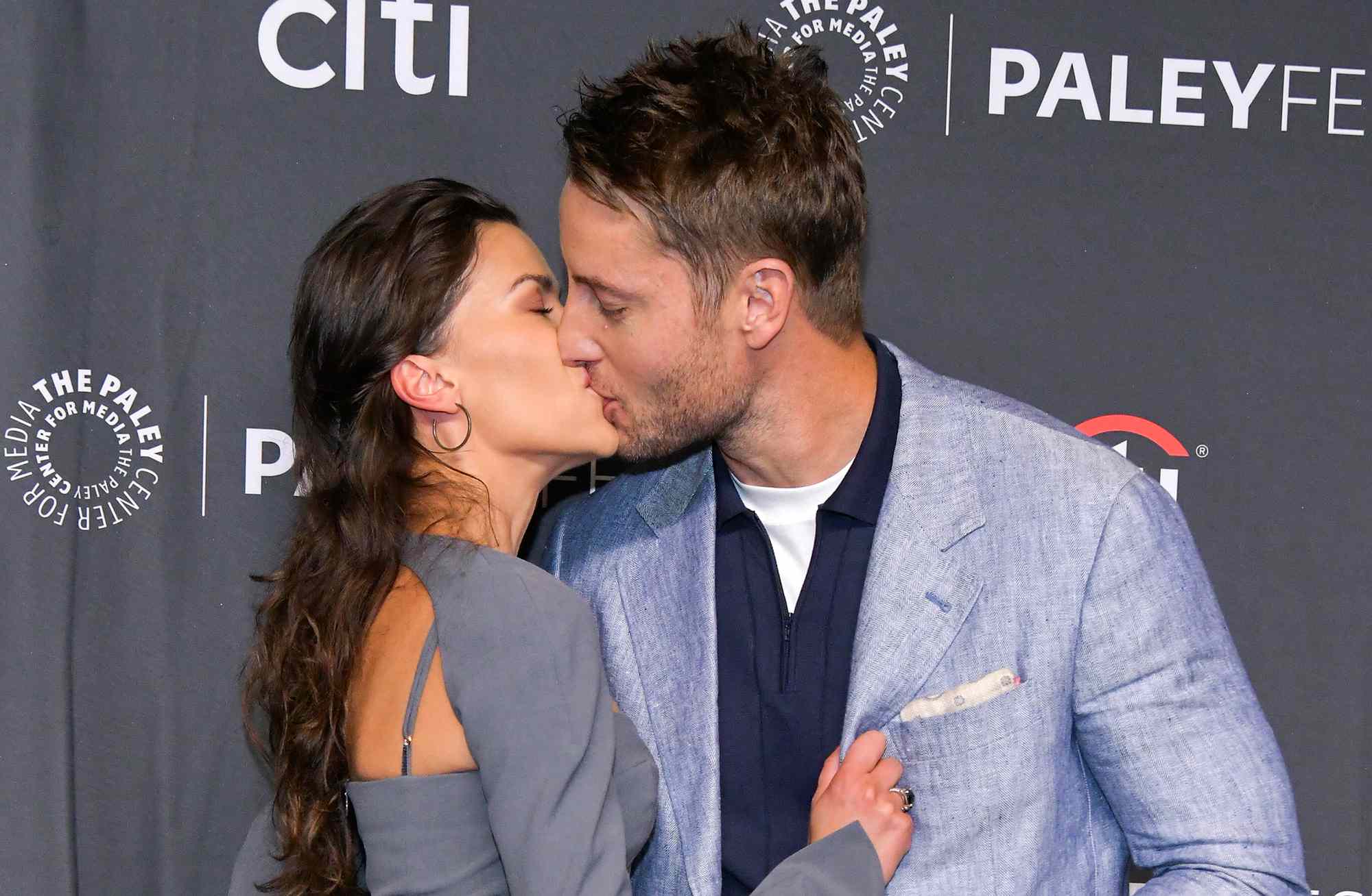 Sofia Pernas and Justin Hartley