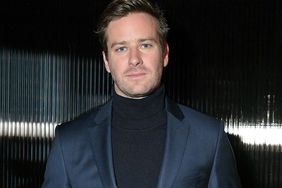 Armie Hammer poses for a photo at BOSS Menswear - Front Row at New York Fashion Week Mens' on February 7, 2018 in New York City.