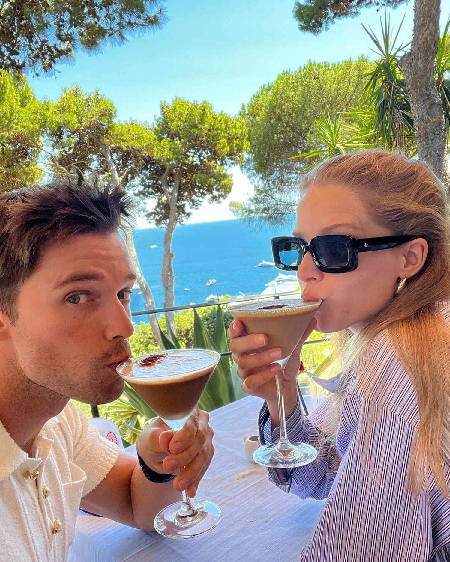 Patrick Schwarzenegger and Abby Champion on vacation