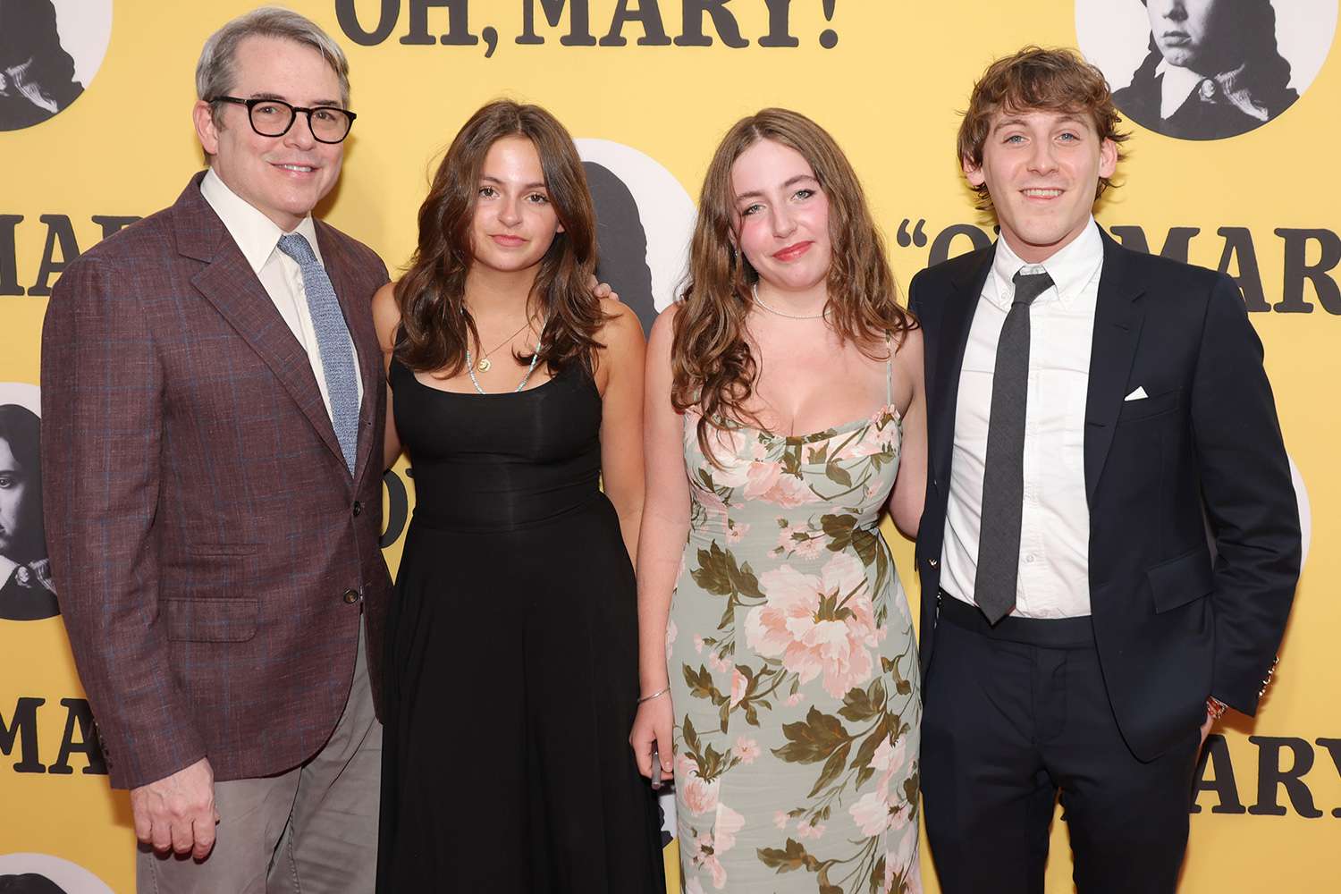 Matthew Broderick daughter marion and tabitah son james new york 07 11 24