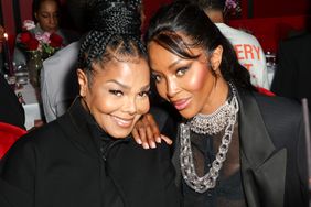 Janet Jackson and Naomi Campbell 