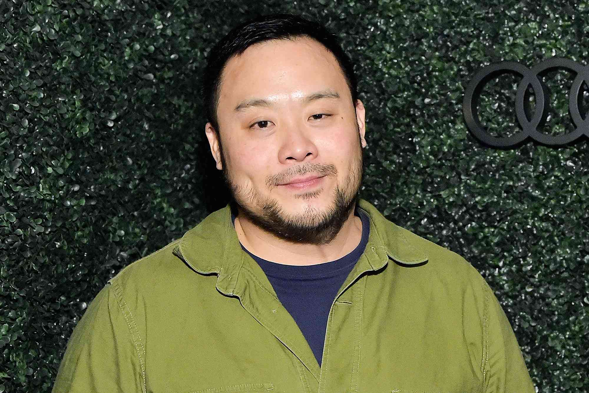 David Chang attends the Audi and David Chang e-tron dinner at Majordomo on May 9, 2019 in Los Angeles, California