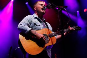 Zach Bryan performs at the Pier 17 Rooftop on September 27, 2022