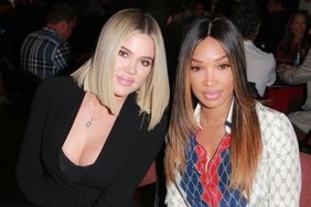 hloe Kardashian (L) and Malika Haqq attend the first annual "If Only" Texas hold'em charity poker tournament benefiting City of Hope at The Forum on July 29, 2018 in Inglewood, California