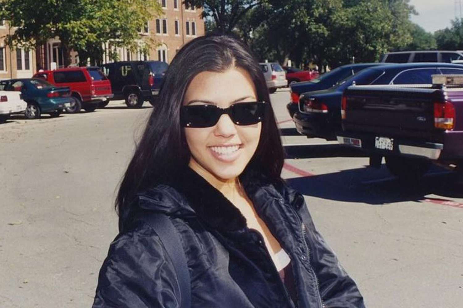  Kourtney Kardashian Shares Throwback Photo from Her Freshman Year of College