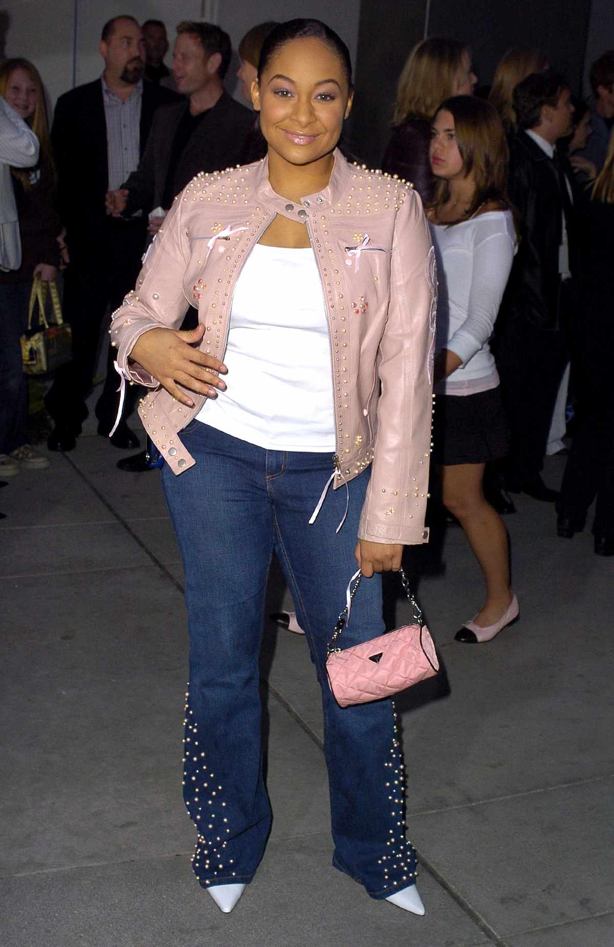 Raven Symone during "Mean Girls" World Premiere - Arrivals at Cinerama Dome in Hollywood, California, United States.