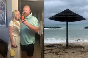 Emma Steinke and Husband on honeymoon