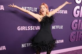 Busy Philipps attends the Netflix "Girls5eva" season premiere at Paris Theater