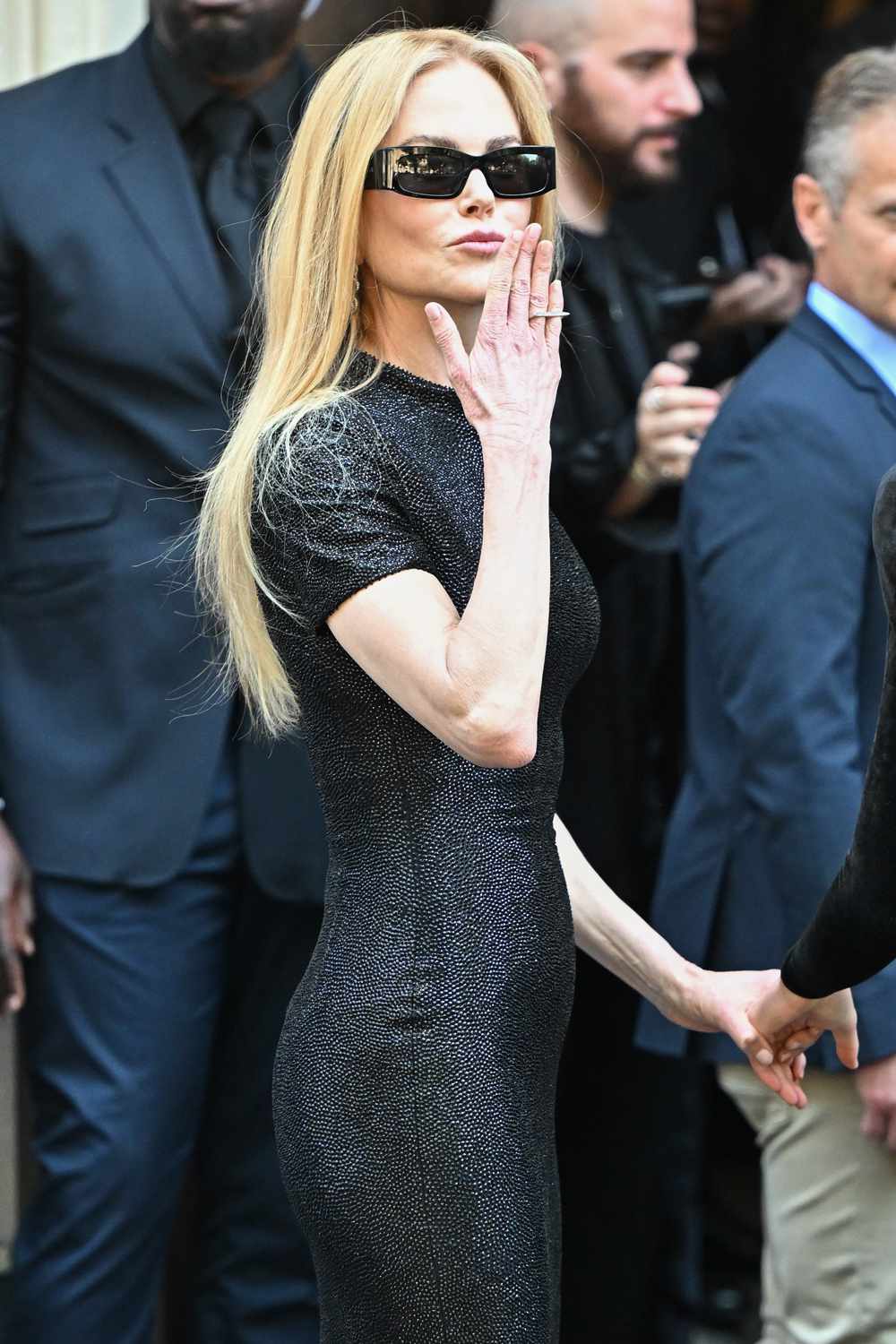 Nicole Kidman attends the Balenciaga Haute Couture Fall/Winter 2024-2025 show as part of Paris Fashion Week on June 