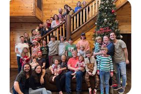 Hanson Brothers Pose with Their Entire Family in Epic 39-Person Holiday Photo — See the Shot!