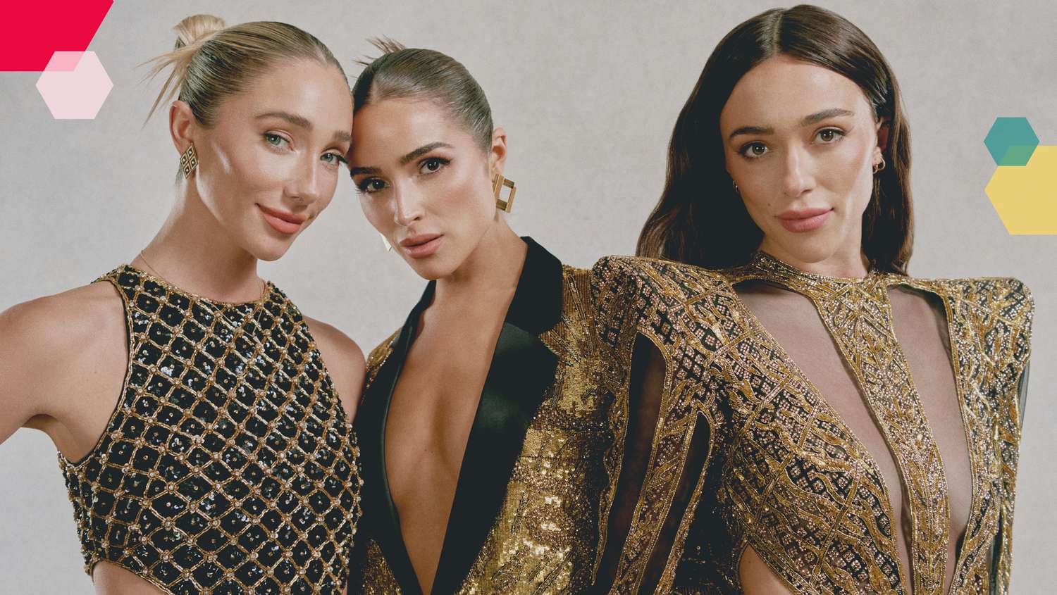 Olivia, Aurora and Sophia Culpo photographed for the People Digital Stylewatch Issue November 2022 