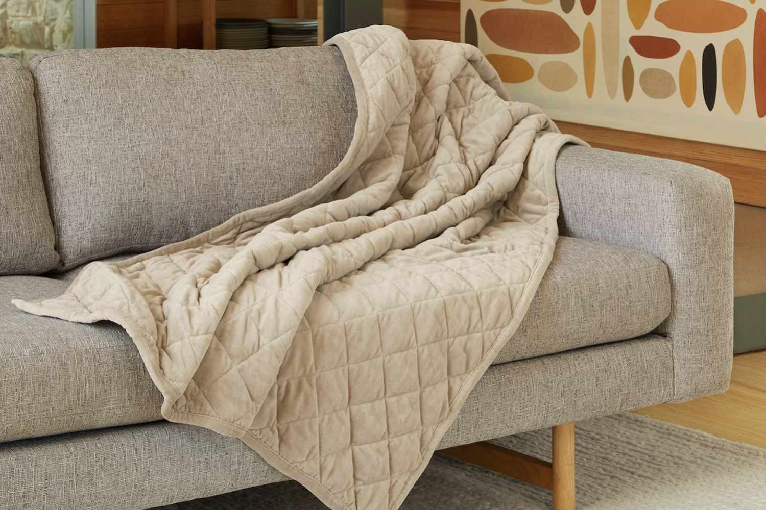 Saatva Organic Weighted Blanket