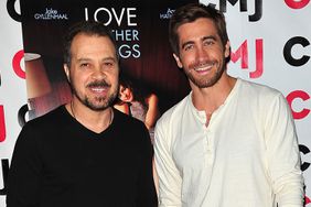 Director Edward Zwick and actor Jake Gyllenhaal attend the CMJ Film Festival screening of "Love & Other Drugs" at Chelsea Clearview Cinema on October 21, 2010 in New York City