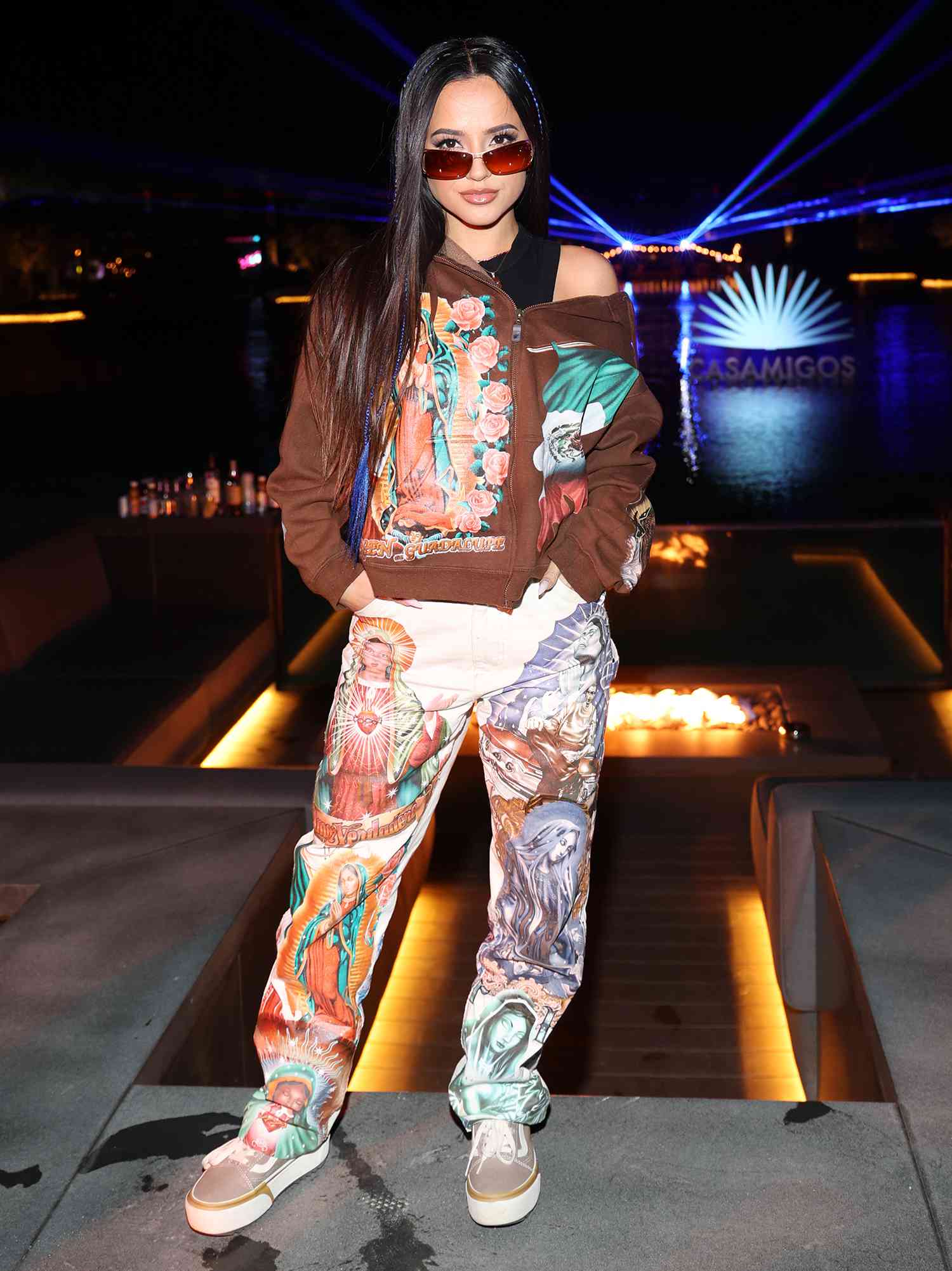 Becky G enjoys Casamigos at TAO Desert Nights presented by Jeeter at Zenyara