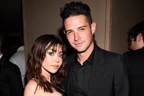 Sarah Hyland and Wells Adams at the 28th Critics' Choice Awards held at the Fairmont Century Plaza on January 15, 2023