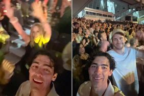 Joe Jonas, Liam Hemsworth, Kylie Minogue, Luke Evans and More Watch Coldplay Show Together in Greece