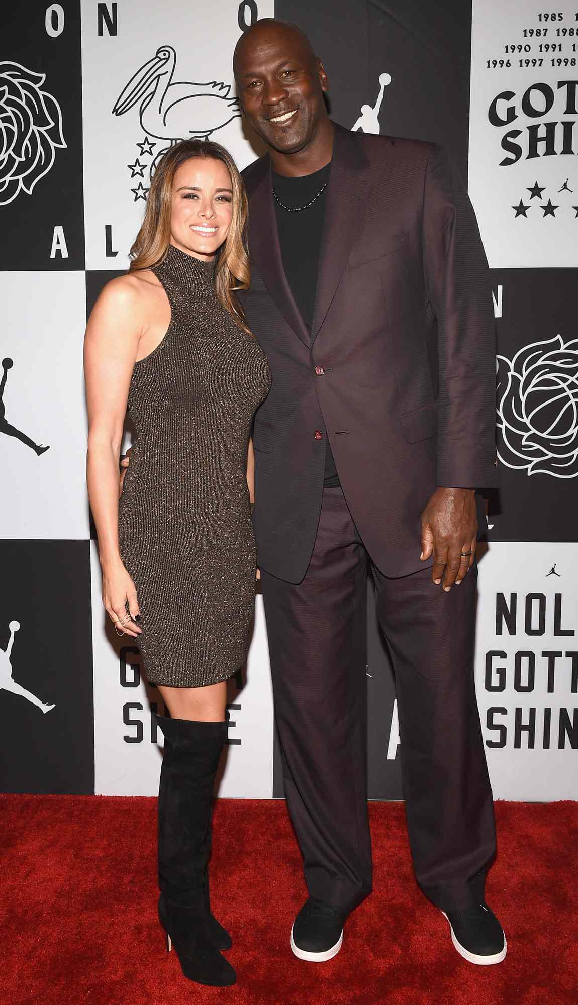 Michael Jordan and Yvette Prieto attend Jordan Brand: 2017 All-Star Party at Seven Three Distilling Co. on February 17, 2017 in New Orleans, Louisiana