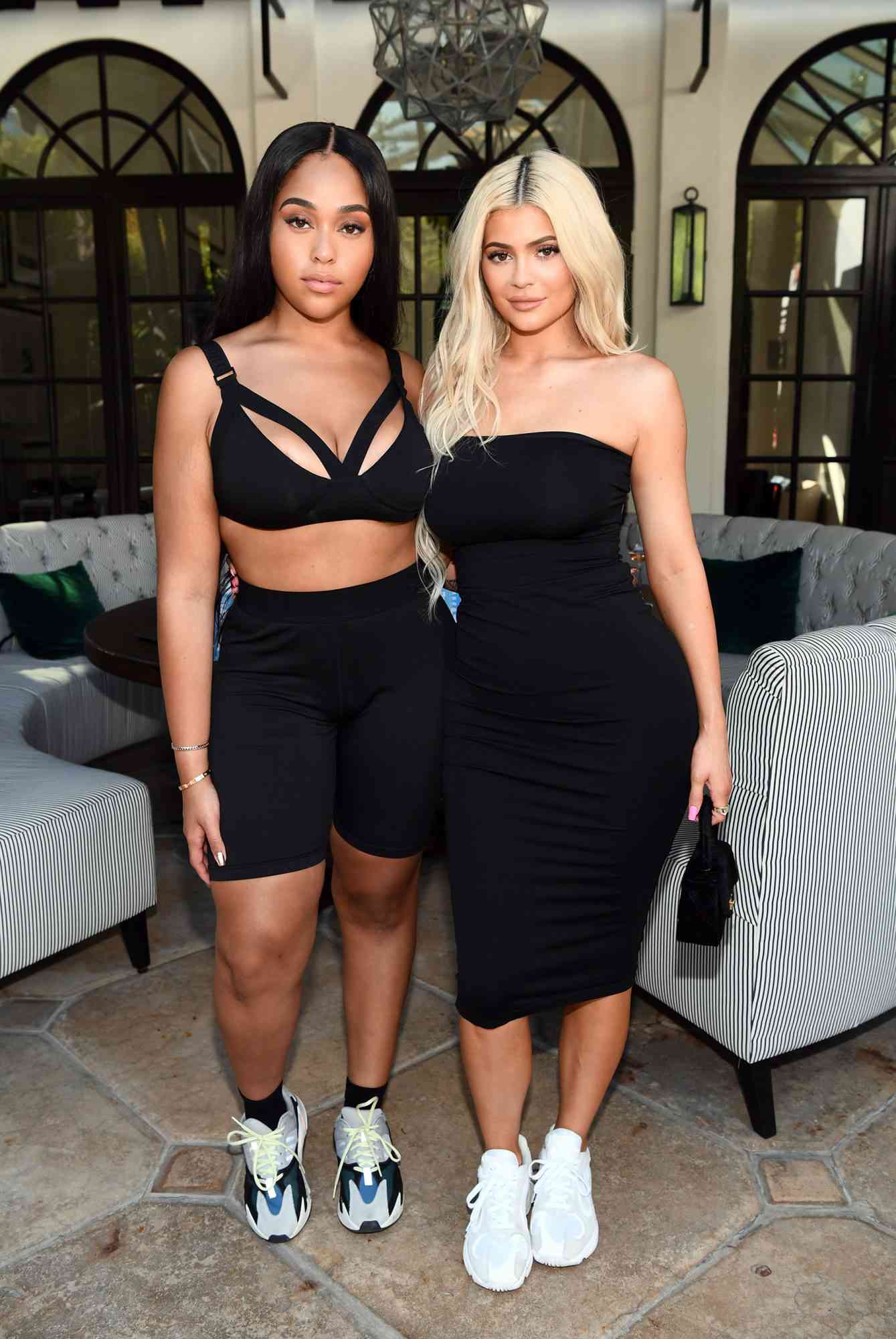 Jordyn Woods and Kylie Jenner