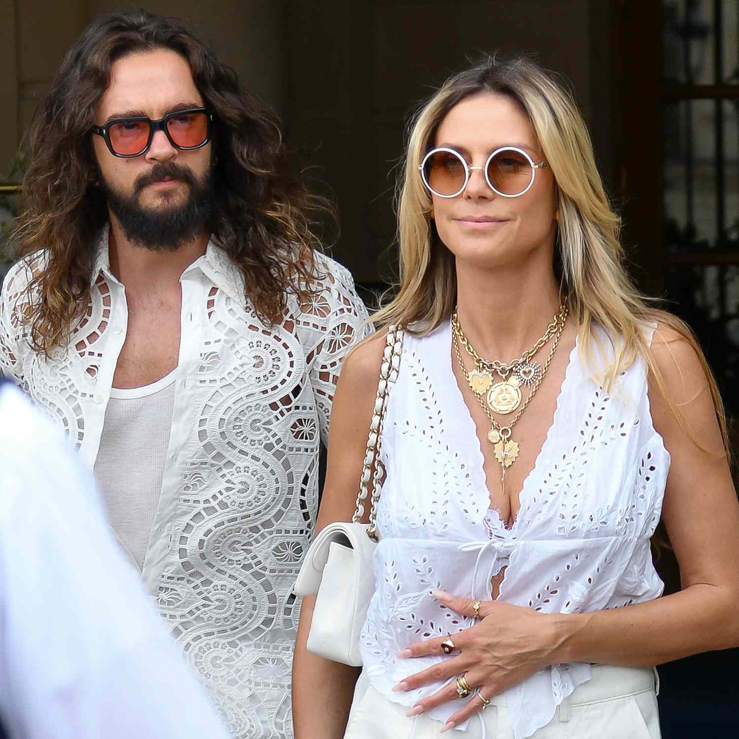 Heidi Klum and Tom Kaulitz paris 07 01 24