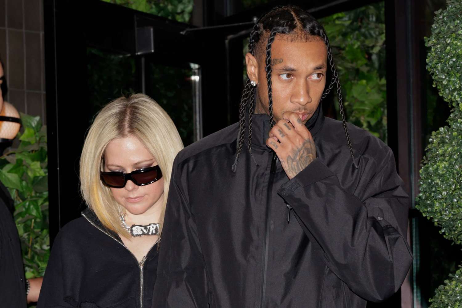 LOS ANGELES, CA - MARCH 16: Avril Lavigne and Tyga are seen on March 16, 2023 in Los Angeles, California. (Photo by Rachpoot/Bauer-Griffin/GC Images)