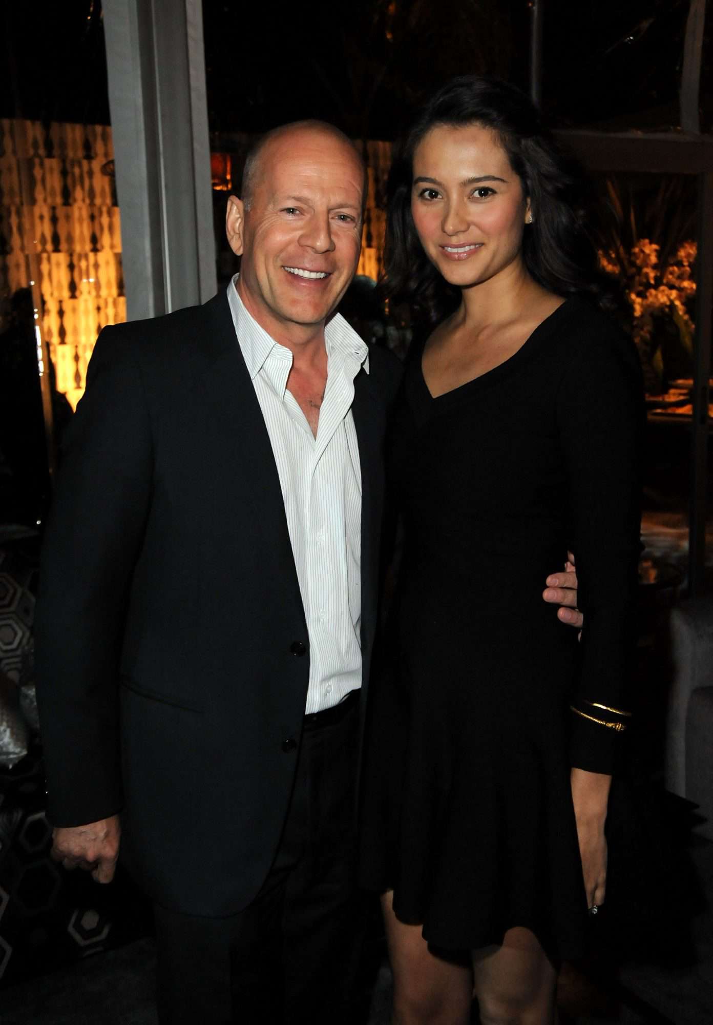 Bruce Willis and Emma Heming