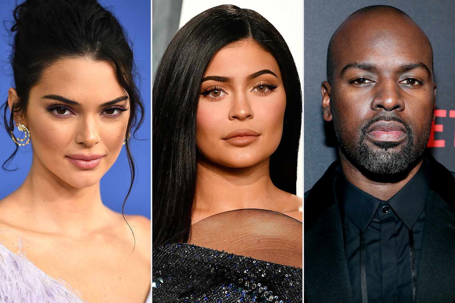 Kendall Jenner, Kylie Jenner, Corey Gamble