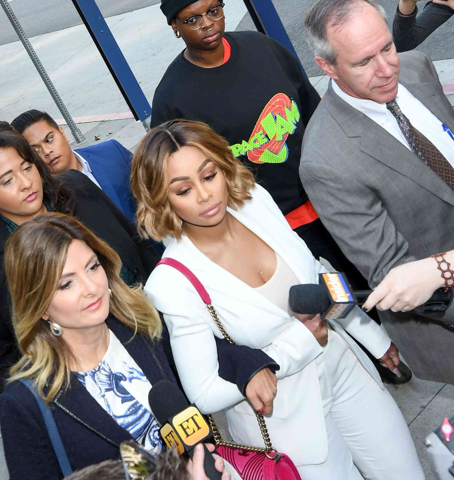 Blac Chyna restraining order court hearing, Los Angeles, USA - 10 Jul 2017