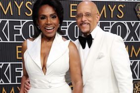 Sheryl Lee Ralph and Senator Vincent J. Hughes attend the 75th Primetime Emmy Awards on January 15, 2024 in Los Angeles, California. 