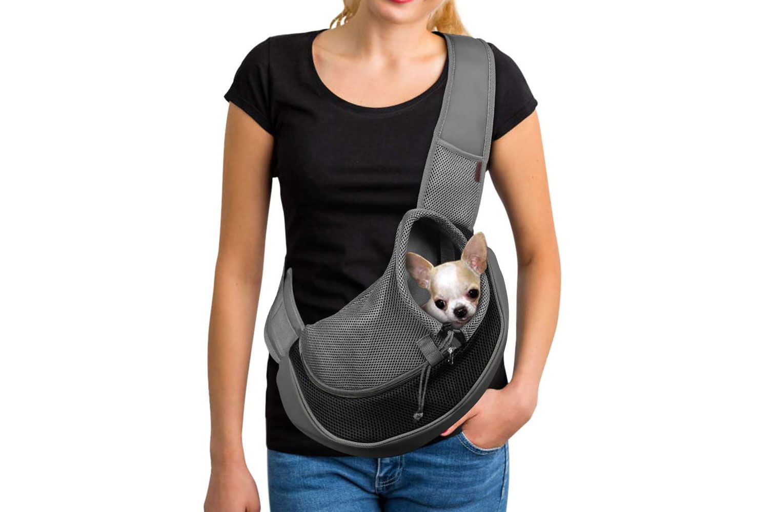 YUDODO Reflective Pet Sling Carrier