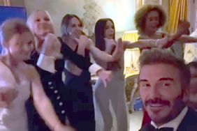 Spice Girls Reunite to Perform 'Stop' Dance at Victoria Beckham's 50th Birthday Party