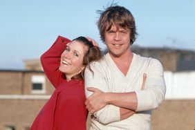 Pictured: (L-R) Carrie Fisher and Mark Hamill