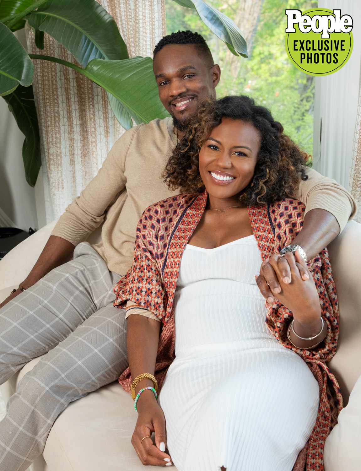 NEWS - Janai Norman at home with family for People magazine. (ABC/Heidi Gutman) JANAI NORMAN AND FAMILY