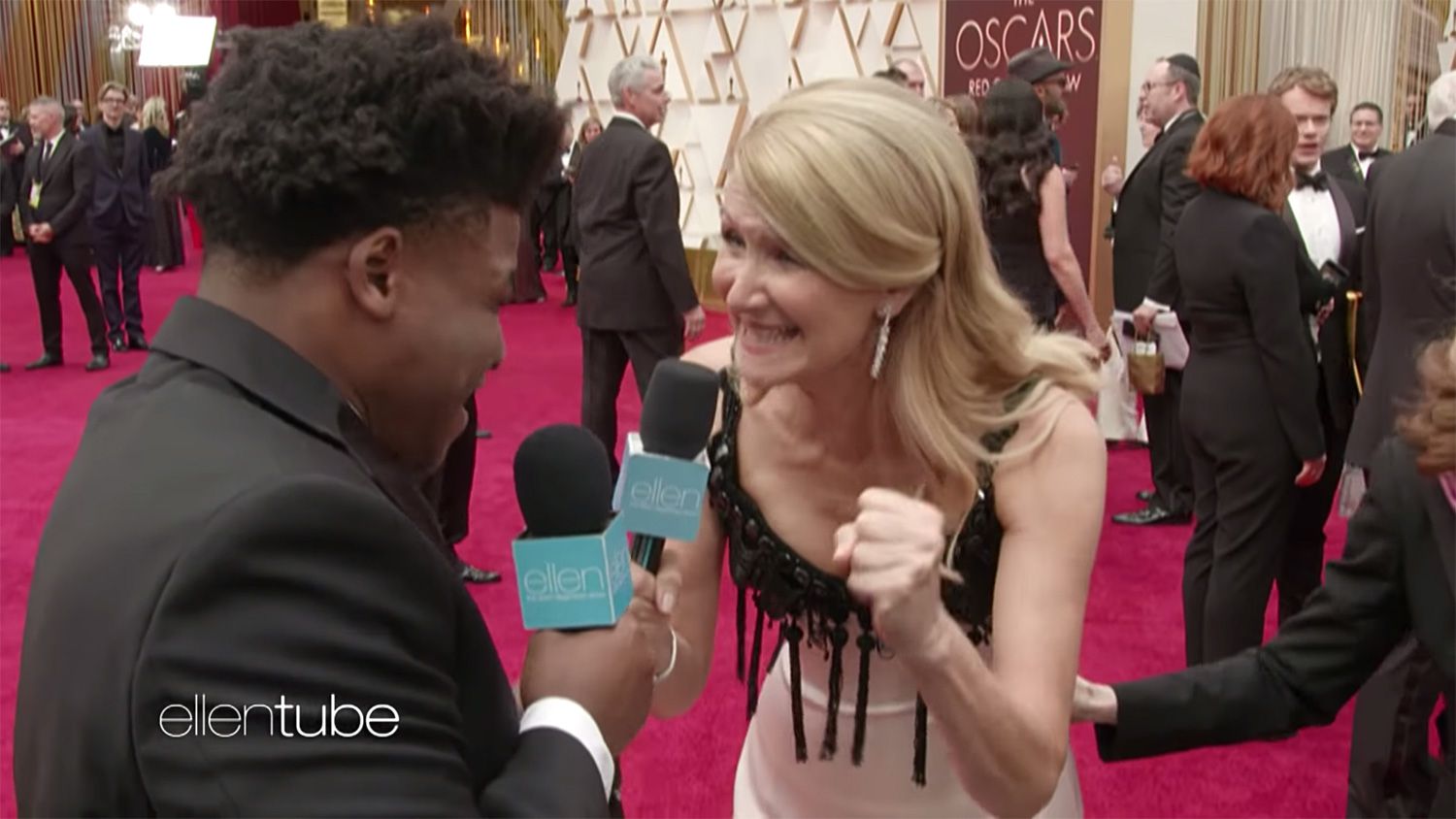 'Cheer' Breakout Star Jerry Harris at the Oscars