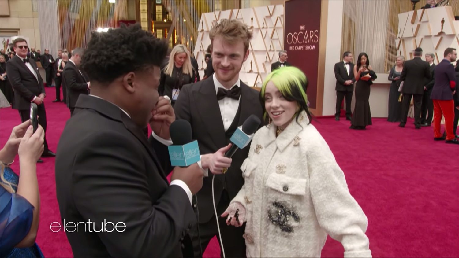 'Cheer' Breakout Star Jerry Harris at the Oscars