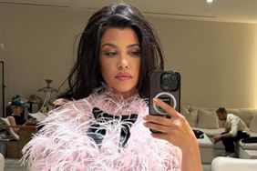 Kourtney Kardashian Shares Behind the Scenes Images of Fashion Shoot