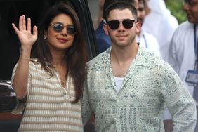 Nick Jonas and Priyanka Chopra Jonas arrive in Mumbai to attend Indian Billionaire Mukesh Ambani's son Anant Ambani wedding. 